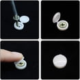 thumbnail image 2 of Cubierta para tornillos, 100 tapones para tornillos de plástico, cubierta protectora para tornillos para el hogar, muebles, cubierta para tornillos para paredes(blanco), 2 of 5
