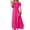 Hot Pink, variant on New Style Casual Party Dress Elegant Outfits Women Casual Dresses High-End Style In Urban Areas Maxi Dresses for Ladies Evening Sweet Party Clothes for Woman Vestido Feminino