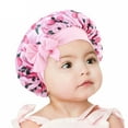 thumbnail image 3 of Lroveb Turbans for Girls Head Wrap Kids Boys Hat Cap Hair Turban Hats Bath Shower Bathing Protection Caps Nightcap Sleep Caps, 3 of 7