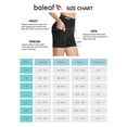 thumbnail image 7 of BALEAF Womens Spandex Shorts 5" High Waisted Biker Workout Compression Shorts with Pockets Black S, 7 of 7
