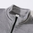 thumbnail image 6 of Men's Quarter Zip Pullover with 2 Pockets Fleece Warm Soft Golf Sweatshirts for Athletic Workout Running &Christmas Tshirts, 6 of 8