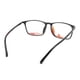thumbnail image 5 of Gafas correctoras para daltónicos, montura completa negra, arco, patillas antideslizantes para conducir, impresión, teñido y arte., 5 of 14