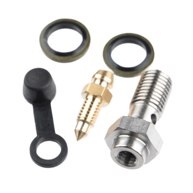 Tornillo De Purga De Perno Banjo M10x1.0mm Para Maestro De Freno De Cilindro De Motocicleta