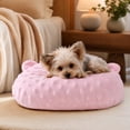 thumbnail image 6 of Bear Shaped Pet Pillow Neck Support Soft Polyester Fabric Washable for Cats Small Dogs Puppy Kitten Indoor Crate Rest Cute Bed, 6 of 7
