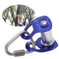thumbnail image 4 of Slider Pulley, Rugged Zipline Pulley Aluminum Alloy Blue Simple Speed Control  For Outdoor Sport, 4 of 8