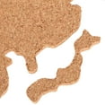 thumbnail image 4 of Aloha 1 Set Cork Board World Map Self-Adhesive Cork Board Map Wall Art Decoration, 4 of 8
