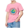 thumbnail image 4 of WEIYLL Toddler Boys Character T-Shirts Clothing Summer Comfortable Crew Neck Breathable Short Sleeve Earth Cartoon Printed Kids Clothing for 4-5 Years, 4 of 4