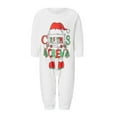 thumbnail image 2 of Fiomva Christmas Family Matching Pajamas PJs Set Dad Mum Kids Baby Xmas Sleepwear, 2 of 9