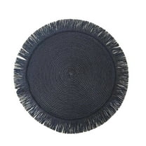 TACILIP Party Favors, Woven Table Mat Place Mat Household and Oil-proof Pad Heat Insulation Pad, Gifts for Her