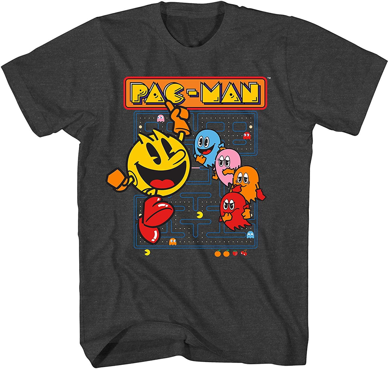 Pac Man PacMan Official Pacman Video Game Shirt Namco Atari