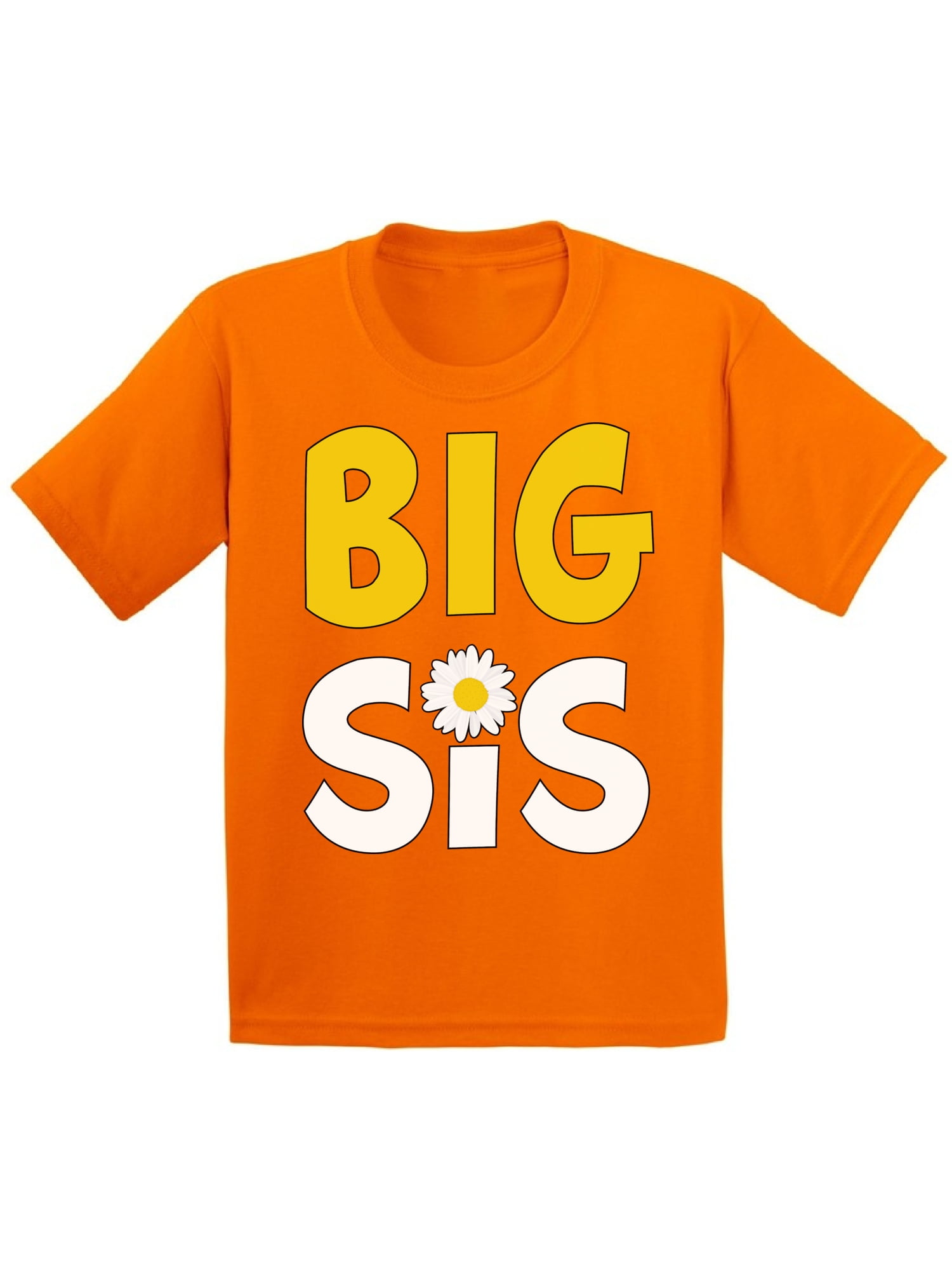Awkward Styles Flower T Shirts For Girls Big Sister Youth Shirt For