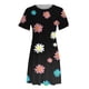 thumbnail image 4 of Vestidos Para Mujer Erógeno Casual Boho Cuello Redondo Manga Corta Estampado Floral Mini Vestido de Playa Odeerbi ODB129347, 4 of 4