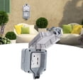 thumbnail image 1 of Outdoor Socket Box, Durable Stable Waterproof Socket Box  for Industrial Component for Parking Lots/Hotels for Construction Sites, 1 of 8