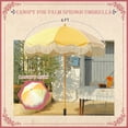 thumbnail image 2 of LAGarden 6 Ft Fringe Umbrella Replacement Canopy Top Cover Outdoor Patio Yard, 2 of 6