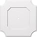 thumbnail image 3 of Ekena Millwork CMP28LE-01000 28 in. OD x 1 in. ID Square Locke Architectural Grade PVC Contemporary Ceiling Medallion, 3 of 3