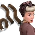 thumbnail image 2 of Typpkmm Diadema Rizadora De Cabello Sin Calor with Rodillos Flexibles Suaves Sin, 2 of 7