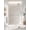 Silver, variant on YOKWOK 56-60" W x 72" H Double Sliding Shower Door, 1/4" (6mm) Clear Tempered Glass with Anti-Leak Seal, Adjustable Reversible Installation, Dry-Wet Separation Design for Bathroom, Gold