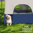 thumbnail image 2 of KAMPKEEPER Camping Inner Tent for Pop Up Canopy Tent, Converts 10'x10' Straight Leg Canopy into Camping Tent, with 1 Dog Hole–Fully Vented Roof(Canopy & Frame NOT Included), Navy Blue, 2 of 7