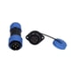 thumbnail image 3 of Conector De Alimentación De Brida, Contacto De Cobre Enchufe Impermeable Protección IP68 Buen Sellado Para Equipos Eléctricos, 3 of 7