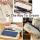 thumbnail image 5 of Pencil Case with Large Capacity Office College School Large Storage High Capacity Bag Case Holder Box Organizer Navy Blue, 5 of 5