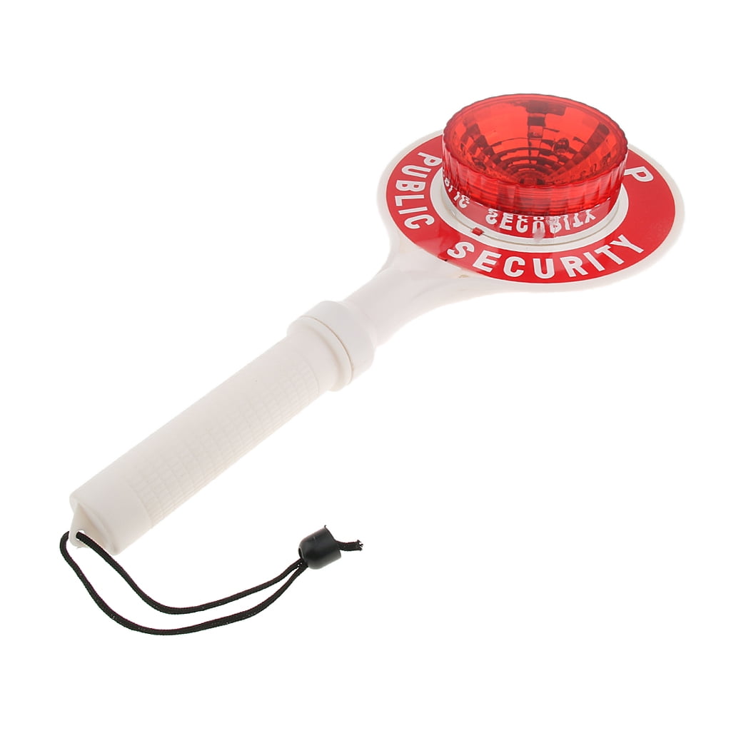 2-Way Hand Held Traffic Emergency Stop Sign Flashing LED Traffic Wand