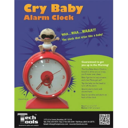 Baby Clock - Princess International PI-6228 Cry Baby Alarm Clock
