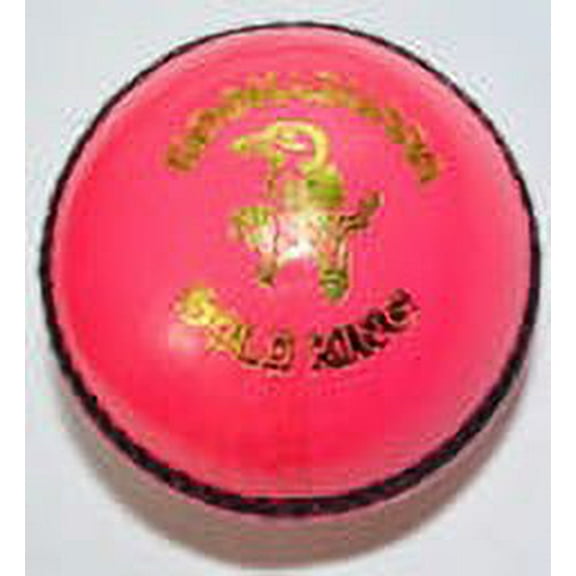 KOOKABURRA Gold King Cricket Ball, Pink