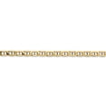 thumbnail image 3 of 14k Yellow Gold 18 Inch 3.75mm Concave Anchor Chain Necklace Pendant Charm, 3 of 9