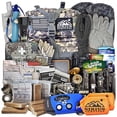 thumbnail image 2 of Pre-Packed Emergency Survival Kit/Bug Out Bag for 2 - Over 175 Total Pieces of Disaster Preparedness Supplies for Hurricanes, Floods, Earth Quakes & Other Disasters, Digital Camo, 2 of 10