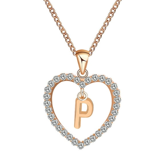 Cameland Fashion Women Gift 26 English Letter Name Chain Pendant Necklaces Jewelry, Up to 60% Off Clearance