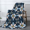 thumbnail image 3 of XMXT Flannel Warm Throw Blanket, Flat Geometric Patterns Bedroom Decor Blankets for Bed Couch Living Room, 50 x 70 inches, 3 of 9