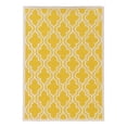 thumbnail image 2 of Linon Area Rug, Silhouette Quatrefoil Yellow, 8 x 10 feet, 2 of 3