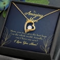 thumbnail image 5 of To Mom Mom Best Hug Forever Necklace w Message Card, 5 of 20