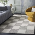 thumbnail image 2 of SAFAVIEH Ebony Beverley Geometric Area Rug, Ivory/Grey, 4' x 6', 2 of 10