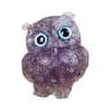 thumbnail image 1 of Hi,Fancy Crystal Owl Decoration Owl Statue for Office Decor Housewarming Gift Purple, 1 of 6