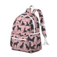 thumbnail image 2 of Rottweiler Dogs with Flowers Backpack for School,Cute School Bag,Schoolbag with Adjustable Shoulder Straps & Padded Back,13.4"x11"x4.7", 2 of 6