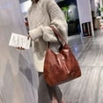 thumbnail image 4 of Bolso de hombro suave , bolso o, de viaje , bolso llaves Marrón Zulema Bolsos de hombro para mujer, 4 of 7