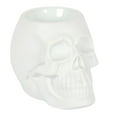 thumbnail image 2 of White Skull Oil Burner by Medieval Collectibles, 2 of 4