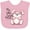 AD-Pink, variant on Inktastic My 1st Easter Cuddly Pink Bunny Boys or Girls Baby Bib