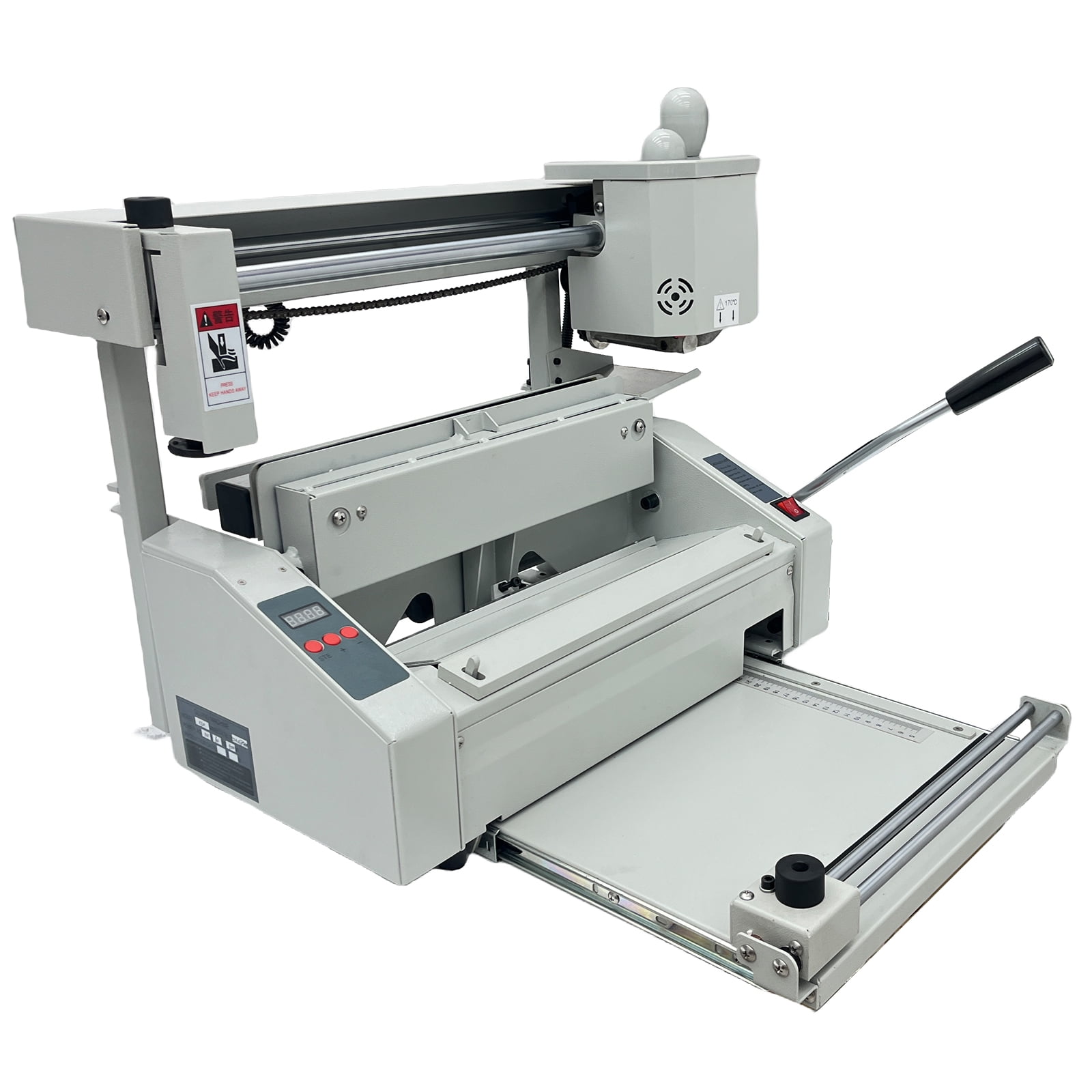 A4 Manual Hot Glue Book Binder Glue Binding Machine with Indenting Function 110V
