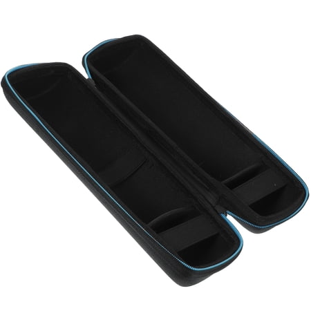 OUNONA Portable Protective Bag for FLIP4 Made of Durable EVA Material with Strong Zipper and Bungee Band Black