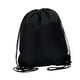 thumbnail image 5 of Mochila con cordón, bolsa con cordón, bolsa de gimnasio, saco con cincha, bolsas de PE, soporte para pelotas, mochila grande para hombres, niños, comp Negro, 5 of 8