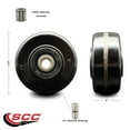 thumbnail image 2 of Albion Industries TM0320108 Wheel Replacement - Service Caster Brand, 2 of 2