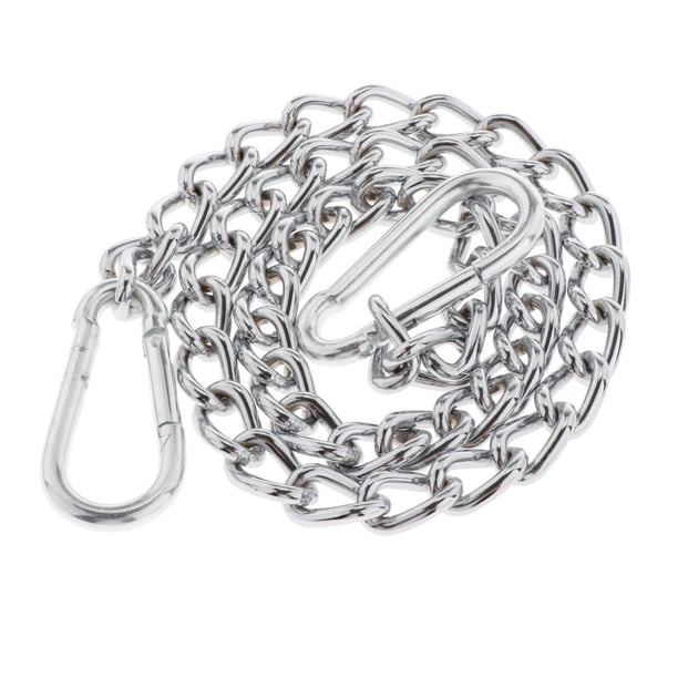 Cadena para silla colgante, fuerte, resistente, 200 kg de capacidad con Cromado 66 Sunnimix Cadena colgante