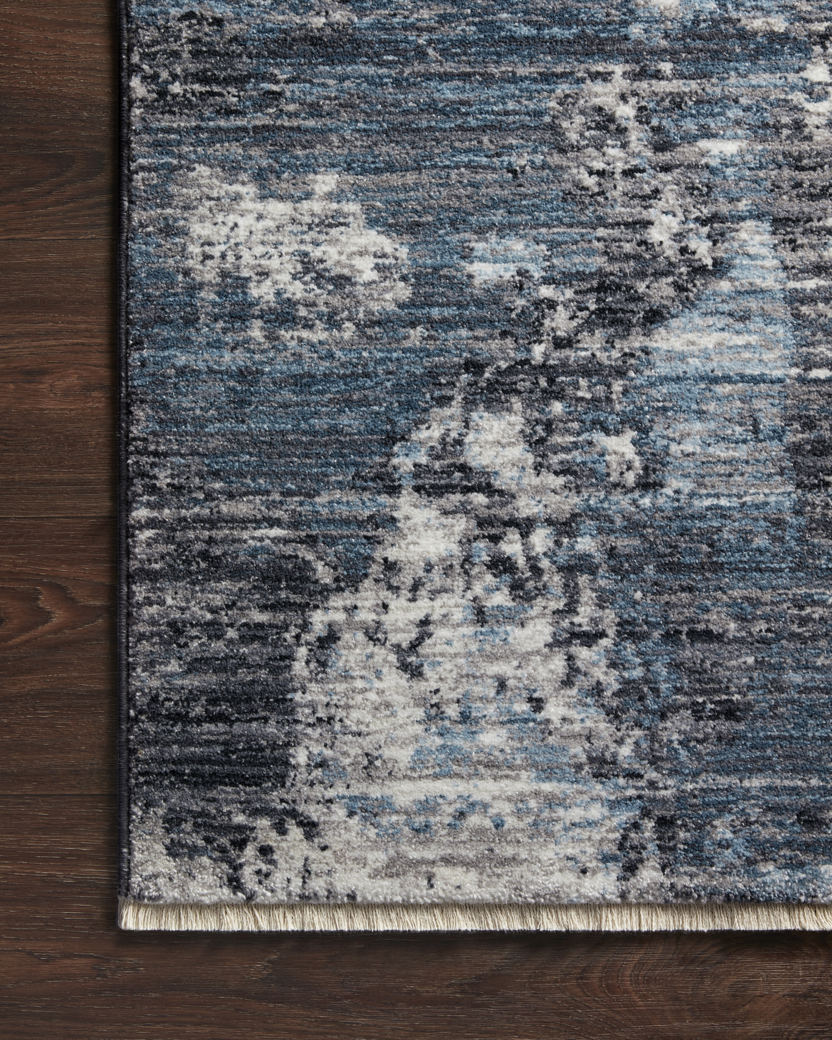 Loloi Samra SAM-05 Dove / Sky Abstract Area Rug 7'-10" x 10'