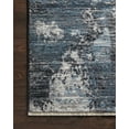 thumbnail image 6 of Loloi Samra SAM-05 Dove / Sky Abstract Area Rug 2'-7" x 8'-0", 6 of 6