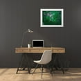 thumbnail image 3 of Lewis, Sheldon 14x12 White Modern Wood Framed Museum Art Print Titled - Tropical Green, 3 of 4