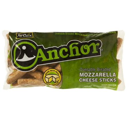 Anchor Ovenable Breaded Mozzarella Cheese Stick 3 lb (Pack of