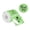 Green, variant on 140Pcs 50mm Sparkling Round Thermal Sticker Oil and Water Resistant Thermal Labels For Classification Barcode Shipping