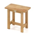 thumbnail image 1 of YKITRDA 20” Teak Shower Bench Waterproof Shower Stool for Shaving Legs, Spa Bath Seat for Bathroom, Indoor & Outdoor Use, 1 of 10
